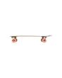 Skate Completo Cruiser Quiksilver Mark Richards 28" x 9" morado izquierda