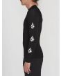 Chaqueta de Neopreno Volcom Stone Neo 2 MM para hombre negra izquierda