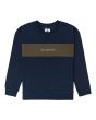 Sudadera sin capucha Element Brand Sergio azul marino para chico
