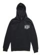 Sudadera con capucha Deus Ex Machina Ibiza Address negra para hombre 