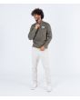 Hombre con Sudadera Hurley Mesa Ridgeline 1/4 Zip Cargo frontal