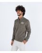 Hombre con Sudadera Hurley Mesa Ridgeline 1/4 Zip Cargo lateral