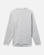 Sudadera Hurley Mesa Ridgeline 1/4 Zip Blanca para hombre posterior