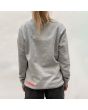 Sudadera Mission Crew Logo M Red Bordado Gris Unisex posterior