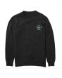 Sudadera Mission Surfboards Rías Baixas ST. 2002 negra para hombre frontal 
