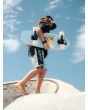 Niño con Surfskate Completo Quiksilver x Smoothstar Surfbuddy 29" azul Lifestyle