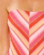 Mujer con Bañador palabra de honor Rip Curl Sun Rays One Piece Rosa estampado