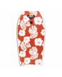 Tabla de bodyboard Roxy Isha BG blanco y rojo floral psoterior