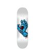 Tabla de Skateboard Santa Cruz Screaming Hand 8.25" x 31.8" blanca