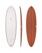 Tabla de surf softboard Js Industries Big Baron 7'0 color Rust 45 Litros 