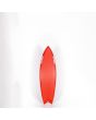 Tabla de Surf Shortboard Pukas Chris Christenson Pegaso 5'8" 32,01L Roja FCS 2 Twin Fin 