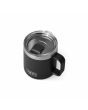 Taza Termo de campamento YETI Rambler 14oz Mug negra superior