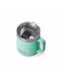 Taza Termo de campamento YETI Rambler 14oz Mug turquesa superior