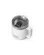 Taza Termo de campamento YETI Rambler 14oz Mug blanca superior