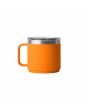 Taza Térmica Yeti Rambler 14oz Stackable Mug King Crab Naranja posterior