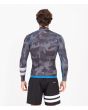 Hombre con Top de Neopreno reversible Hurley Advantage Plus 1/1 mm Azul reverso camuflaje posterior