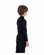 Niño con chaqueta de neopreno Hurley Kids Advant 1/1mm Negra lateral