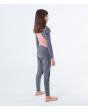 Traje de neopreno con cremallera en el pecho Hurley Kid Advant 4/3mm Negro para niño interior derecha