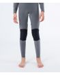 Traje de neopreno con cremallera en el pecho Hurley Kid Advant 4/3mm Negro para niño interior rodilleras
