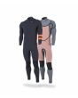 Interior de Traje de surf con cremallera en el pecho Hurley Plus 3/2mm negro grafito para hombre 