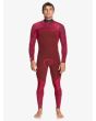 Hombre con traje de surf con cremallera en la espalda Quiksilver Everyday Sessions 4/3mm negro interior