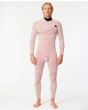 Hombre con Traje de neopreno sin cremallera Rip Curl Flashbomb Fusion 4/3 Negro forro E7