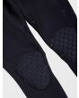 Traje de Neopreno Volcom Modulator 4/3mm con cremallera en el pecho negro para hombre rodilleras