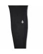 Traje de neopreno con capucha y cremallera en el pecho Volcom Modulator 4/3mm negro para hombre logo Stone