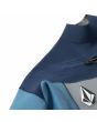Traje de neopreno con cremallera en el pecho Volcom Modulator 4/3mm Gris y Azul para hombre Chest Zip