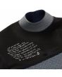 Traje de neopreno con cremallera en el pecho Volcom Modulator 4/3mm Cruzer Blue para hombre interior mensaje 
