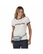 Mujer con Riñonera Patagonia Ultralight Black Hole Mini Hip Pack 1L Thermal Blue Unisex