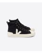 Zapatillas caña alta Veja Wata II Canvas Black Pierre Unisex 