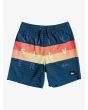Bañador de natación Quiksilver Word Block Volley Youth 15" Majolica Blue para niños de 8 a 16 años