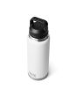 Botella Termo YETI Rambler 26oz blanca cerrada