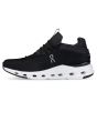 Zapatillas ON Cloudnova color negro phantom y blanco para hombre izquierda