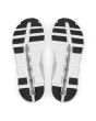 Zapatillas On Running Cloud 5 Waterproof Glacier White para mujer suela