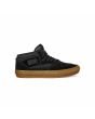 Zapatillas de Skate Vans Half Cab negro gum para hombre