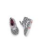 Zapatillas Vans TD SK8-Hi con cremallera Candy Hearts checkerboard para bebé superior