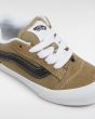Zapatillas Vans Knu Skool Verde Oliva y Negro para niños de 4-8 años tejido de ante y lona