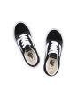 Zapatillas con plataforma Vans UY Old School en color negro con suela y banda lateral blanca para niña superior