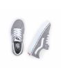 Zapatillas Vans UY Sk8-Low Mini Vans grises para niños de 4 a 8 años superior
