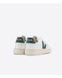 Zapatillas ecológicas Veja V-12 Leather Extra White Cyprus posterior