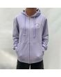Sudadera con capucha y cremallera Mission Logo Rose Lavanda Unisex