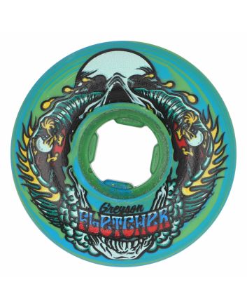 Ruedas de skate Slime Balls Greyson Fletcher Guest Chubbies 54mm 99a Green Blue Swirl