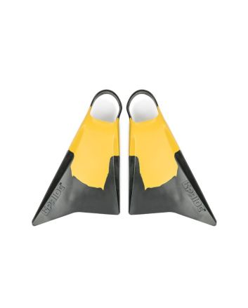 Aletas de Bodyboard Pride Vulcan V2 color Amarillo y Negro
