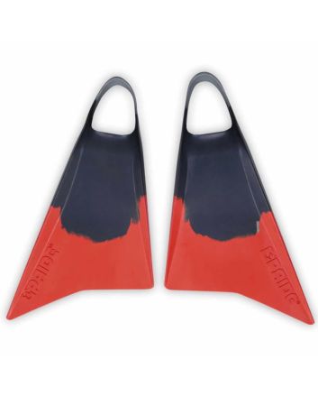 Aletas de Bodyboard Pride Vulcan V2 grises y rojas