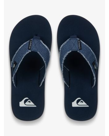 Sandalias Quiksilver Monkey Abyss azul marino para hombre