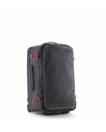 Maleta pequeña con ruedas Patagonia Black Hole Wheeled Duffel 40L Smolder Blue-Amanita Red