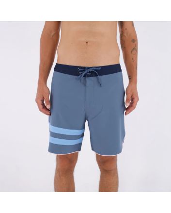 Hombre con Bañador Hurley Phantom Eco Block Party Solid 18 Grey Teal