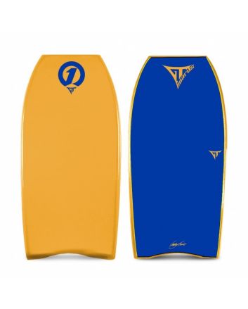 Tabla de bodyboard para principiantes GT One Naranja y Azul Marino 41''